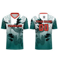 Benutzerdefinierte Weiß Lichtgrün Trikots für Männer Frauen Personalisierte Fußball Uniformen für Erwachsene und Kind