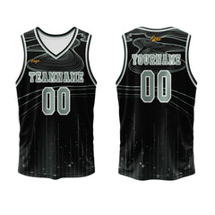 Benutzerdefinierter Aqua Basketball Jersey Uniform Anzug gedruckt Ihr Logo Name Nummer