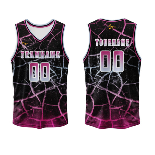 Benutzerdefinierter Puderblau Basketball Jersey Uniform Anzug gedruckt Ihr Logo Name Nummer