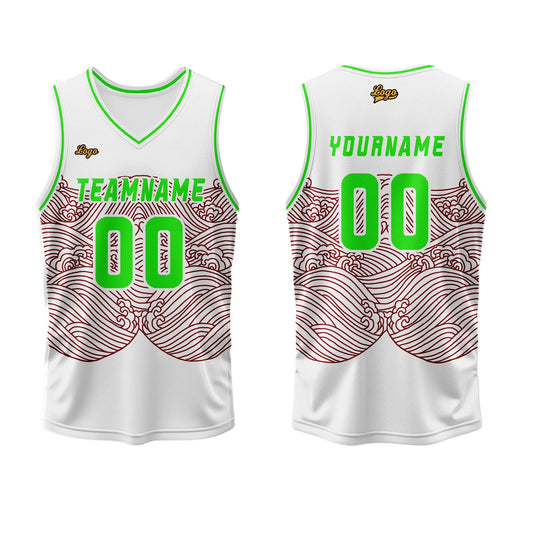 Benutzerdefinierter Dunkel Rot Basketball Jersey Uniform Anzug gedruckt Ihr Logo Name Nummer