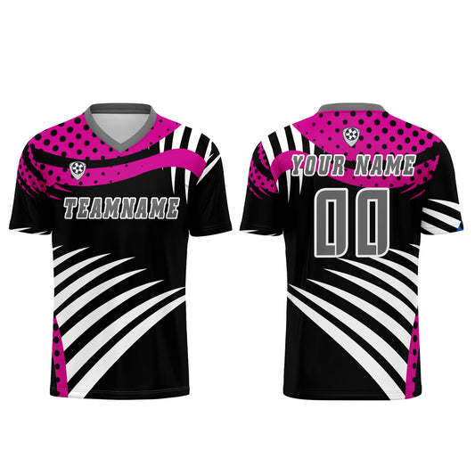 Benutzerdefinierte Lila Grau Trikots für Männer Frauen Personalisierte Fußball Uniformen für Erwachsene und Kind