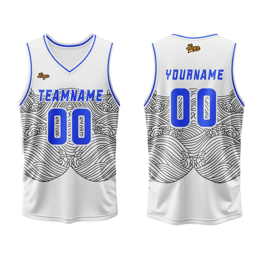 Benutzerdefinierter Asche Basketball Jersey Uniform Anzug gedruckt Ihr Logo Name Nummer