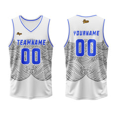 Benutzerdefinierter Asche Basketball Jersey Uniform Anzug gedruckt Ihr Logo Name Nummer