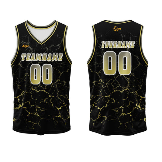 Benutzerdefinierter Gelb Basketball Jersey Uniform Anzug gedruckt Ihr Logo Name Nummer