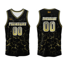 Benutzerdefinierter Gelb Basketball Jersey Uniform Anzug gedruckt Ihr Logo Name Nummer