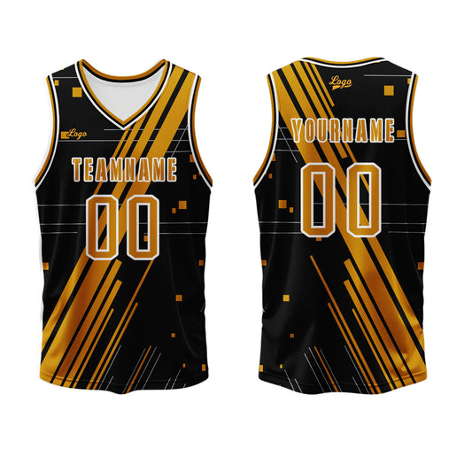 Benutzerdefinierter Orange Basketball Jersey Uniform Anzug gedruckt Ihr Logo Name Nummer