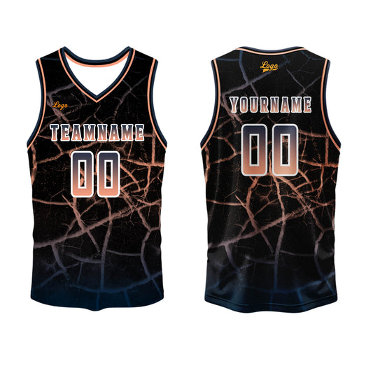 Benutzerdefinierter Fleisch Basketball Jersey Uniform Anzug gedruckt Ihr Logo Name Nummer