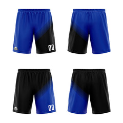 Benutzerdefinierte Blau Schwarz Reversible Basketball Jersey Personalisierte Print Name Nummer Logo