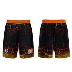 Benutzerdefinierte Schwarz Orange Trikots für Männer Frauen Personalisierte Fußball Uniformen für Erwachsene und Kind