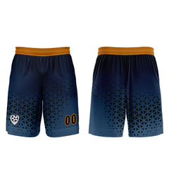 Benutzerdefinierte Blau Orange Trikots für Männer Frauen Personalisierte Fußball Uniformen für Erwachsene und Kind