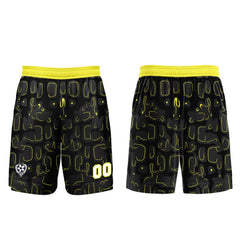 Benutzerdefinierte Schwarz Gelb Fußball Trikots für Männer Frauen Personalisierte Fußball Uniformen für Erwachsene und Kind