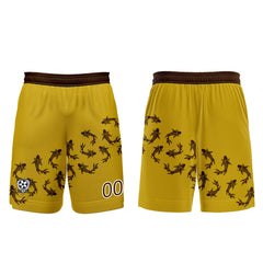 Benutzerdefinierte Gelb Trikots für Männer Frauen Personalisierte Fußball Uniformen für Erwachsene und Kind