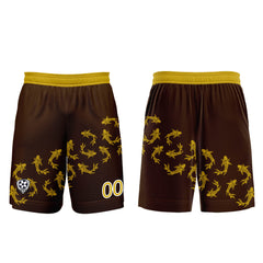 Benutzerdefinierte Braun Trikots für Männer Frauen Personalisierte Fußball Uniformen für Erwachsene und Kind