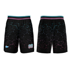 Benutzerdefinierter Blaues Pulver Basketball Jersey Uniform Anzug gedruckt Ihr Logo Name Nummer