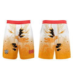 Benutzerdefinierte Orange Rot Trikots für Männer Frauen Personalisierte Fußball Uniformen für Erwachsene und Kind