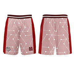 Kundenspezifisches Rot Basketball Fußball Schießen langes T-Shirt für Erwachsene und Kinder