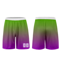 Benutzerdefinierte Grün Lila Trikots für Männer Frauen Personalisierte Fußball Uniformen für Erwachsene und Kind