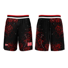 Benutzerdefinierter Rot Basketball Jersey Uniform Anzug gedruckt Ihr Logo Name Nummer