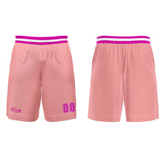 Benutzerdefinierter Rosa Lila Rose Rot Basketball Jersey Uniform Anzug gedruckt Ihr Logo Name Nummer