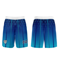 Benutzerdefinierte Blau Trikots für Männer Frauen Personalisierte Fußball Uniformen für Erwachsene und Kind