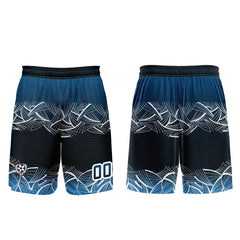 Benutzerdefinierte Blau Trikots für Männer Frauen Personalisierte Fußball Uniformen für Erwachsene und Kind