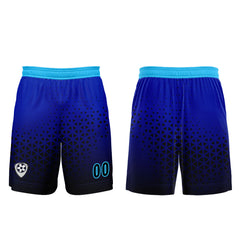 Benutzerdefinierte Blau Trikots für Männer Frauen Personalisierte Fußball Uniformen für Erwachsene und Kind