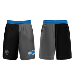 Benutzerdefinierte Schwarz Blau Fußball Trikots für Männer Frauen Personalisierte Fußball Uniformen für Erwachsene und Kind