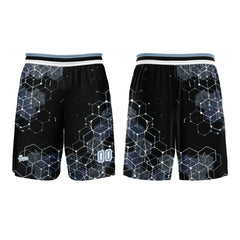 Benutzerdefinierter Grau Blau Basketball Jersey Uniform Anzug gedruckt Ihr Logo Name Nummer