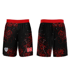 Benutzerdefinierte Rot Trikots für Männer Frauen Personalisierte Fußball Uniformen für Erwachsene und Kind