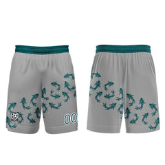 Benutzerdefinierte Grau Trikots für Männer Frauen Personalisierte Fußball Uniformen für Erwachsene und Kind