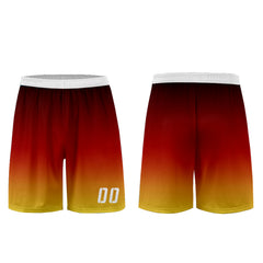 Benutzerdefinierte Rot Orange Gelb Trikots für Männer Frauen Personalisierte Fußball Uniformen für Erwachsene und Kind
