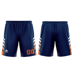 Benutzerdefinierter Marine Orange Basketball Jersey Uniform Anzug gedruckt Ihr Logo Name Nummer