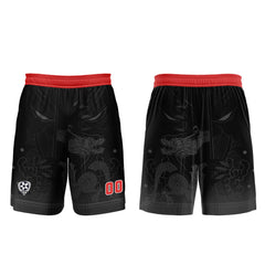 Benutzerdefinierte Schwarz Rot Trikots für Männer Frauen Personalisierte Fußball Uniformen für Erwachsene und Kind