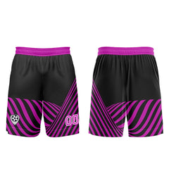 Benutzerdefinierte Schwarz Lila Trikots für Männer Frauen Personalisierte Fußball Uniformen für Erwachsene und Kind