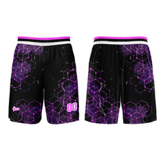 Benutzerdefinierter Rose Basketball Jersey Uniform Anzug gedruckt Ihr Logo Name Nummer