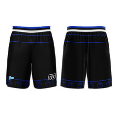 Benutzerdefinierter Weiß Blau Basketball Jersey Uniform Anzug gedruckt Ihr Logo Name Nummer