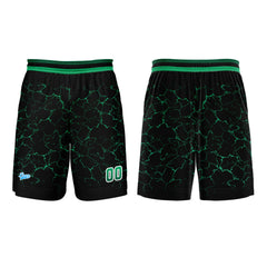 Benutzerdefinierter Grün Basketball Jersey Uniform Anzug gedruckt Ihr Logo Name Nummer