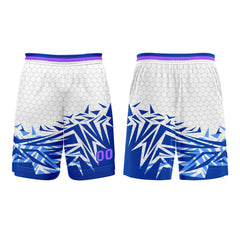 Benutzerdefinierter Blau Violett Basketball Jersey Uniform Anzug gedruckt Ihr Logo Name Nummer