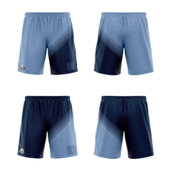 Benutzerdefinierte Blau Reversible Basketball Jersey Personalisierte Print Name Nummer Logo