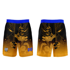 Benutzerdefinierte Gelb Blau Trikots für Männer Frauen Personalisierte Fußball Uniformen für Erwachsene und Kind