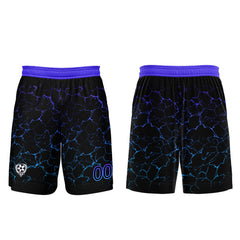 Benutzerdefinierte Schwarz Blau Trikots für Männer Frauen Personalisierte Fußball Uniformen für Erwachsene und Kind