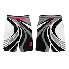 Benutzerdefinierter Schwarze Rose Basketball Jersey Uniform Anzug gedruckt Ihr Logo Name Nummer