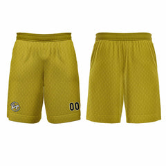 Kundenspezifisches Kurkuma Basketball Fußball Schießen langes T-Shirt für Erwachsene und Kinder