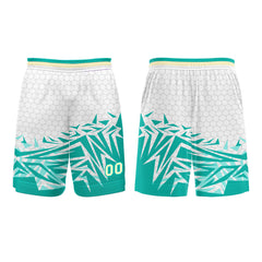 Benutzerdefinierter Blau Beige Basketball Jersey Uniform Anzug gedruckt Ihr Logo Name Nummer