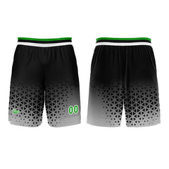 Benutzerdefinierter Grün Weiß Basketball Jersey Uniform Anzug gedruckt Ihr Logo Name Nummer