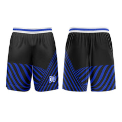 Benutzerdefinierter Blau Basketball Jersey Uniform Anzug gedruckt Ihr Logo Name Nummer