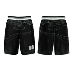 Benutzerdefinierter Aqua Basketball Jersey Uniform Anzug gedruckt Ihr Logo Name Nummer