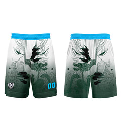 Benutzerdefinierte Grün Blau Trikots für Männer Frauen Personalisierte Fußball Uniformen für Erwachsene und Kind