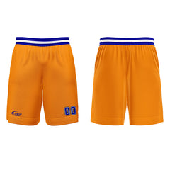 Benutzerdefinierter Orange Lila Weiß Basketball Jersey Uniform Anzug gedruckt Ihr Logo Name Nummer
