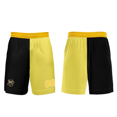 Benutzerdefinierte Schwarz Gelb Fußball Trikots für Männer Frauen Personalisierte Fußball Uniformen für Erwachsene und Kind